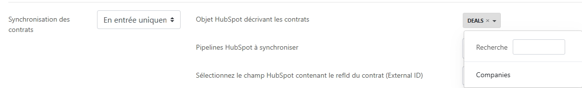 Contrats HubSpot