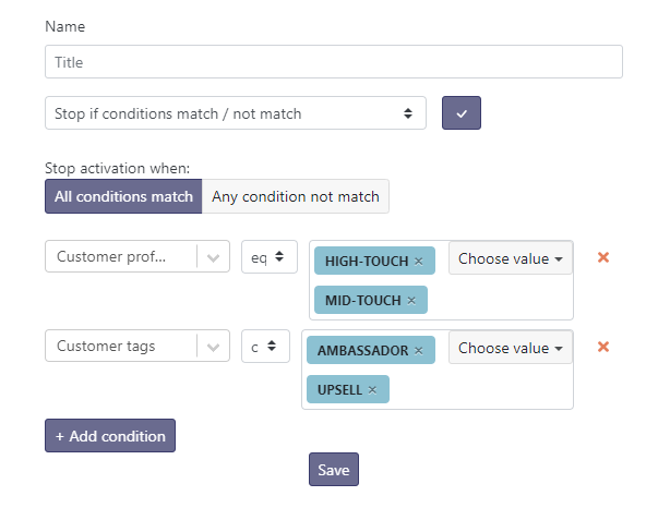 Example mixed filter