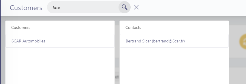 Search bar